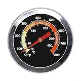 Temperaturanzeige für Grillofen und Bräter mit Dual-Display, Fahrenheit...