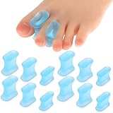 Molain Gel-Zehenspreizer 12 Stück Ballenzehenpolster Für Damen Herren...