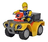 Simba 109257657 - Feuerwehrmann Sam Mercury-Quad, mit Sam Figur und...