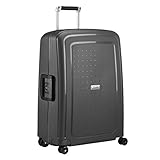 Samsonite S'Cure - Spinner L Koffer, 75 cm, 102 L, 4 Rollen, Schwarz...