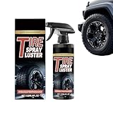 Generisch Reifenglanz Spray,120ml Rad Beschichtung Pflege | Schaumarmes...