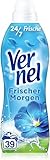 Vernel Frischer Morgen Weichspüler (39 Waschladungen), Wäscheduft für 24...
