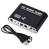 Scalewbin Digital zu Analog 5.1 Audio Decoder Verstärker SPDIF Koaxial zu...