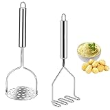 SVUPUE Kartoffelstampfer, 2 Stück Kartoffelstampfer Edelstahl,...
