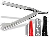 Rasiermesser mit Wechselklingen aus Solingen Bartmesser Made in Germany...