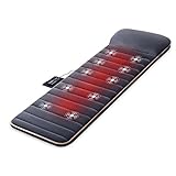 Snailax Massagematte mit 10 Vibrationsmotoren, Massageauflage mit Wärme,...