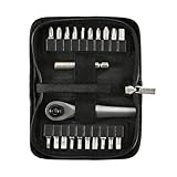 Ratschen-Schraubendreher-Set – Tragbares Werkzeug mit mehreren Bits –...
