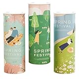 UPKOCH 3 Stück Runde Auto taschentuchbox Zylinder aus Robustem Material...