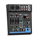 Mini-Mixer, professionelles digitales Audio, tragbares Soundmischpult mit...