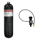 TUXING 4500psi Kohlefaser-Lufttank 3L (Leere Flasche)...