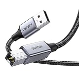 UGREEN Druckerkabel USB 2.0 Typ B USB Kabel USB A auf USB B Printer Cable...