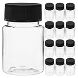 FOMIYES 24 Stück 30 ml Ölprobenflaschen mit Breiter Öffnung Kunststoff...
