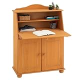 IDIMEX Sekretär Schreibtisch Landhausstil Kommode Klappensekretär...
