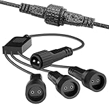 Gcstnn Lichterkette Verteiler, Splitter Verteiler für...