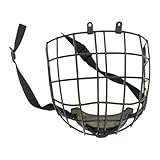NONGYU Metall-Netz-Gesichtsschutz, Eishockey-Helm, Vollvisierhelm,...