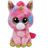 Carletto Ty 36158 Fantasia Einhorn - Beanie Boos, Small, Rose