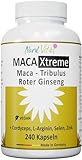 Nord Vital Maca Kapseln mit Ginseng, Cordyceps, L-Arginin und Tribulus...