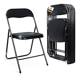 Albatros Klappstuhl Manitu 4er Set, Klappstühle Starker Metallrahmen...