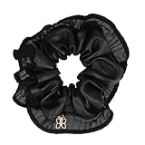 PARSA Beauty SIGNATURE COLLECTION Scrunchie, Kunstleder, Schwarz, Starker...