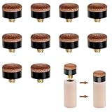 XPEX 10 Stück 13Mm Billard Queue Spitzen Für Snooker Schraubleder,...