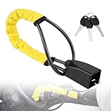 Gaethra Lenkradschloss Für Auto, Robuste Wegfahrsperre Auto aus...