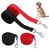 2 Stück Schleppleine für Hunde, 3M Lange Schleppleine mit Metallhaken...
