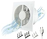 H&C VENT Ø 150mm Standard Bad Ventilator │ Badlüfter IPX4 20W 200m³/h...