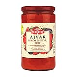 Podravka Ajvar Scharf, Pikante Gemüse-Würzpaste für den scharfen...