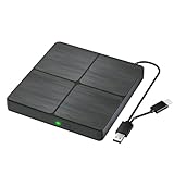 Yaeonku Externes Blu Ray CD DVD Laufwerk, USB 3.0 Typ-C 3D Bluray CD DVD...