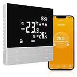 AVATTO Thermostat für Wasser Fußbodenheizung Stellantrieb Smart WiFi...