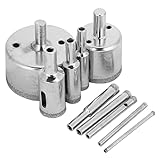 10 Stück/Set diamantbeschichteter Kernbohrer, 3–50 mm Lochsäge für...