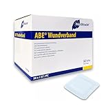 Wundpflaster Steril 8x10cm 50 Stück, Steriler Wundverband Pflaster...