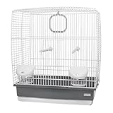 Vogelkäfig Käfig für Vögel Wellensittichkäfig Metall Vogelbauer klein...