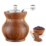 Sonhomay Pfeffermühle Manuelle Holz-Pfeffermühle Handkurbel Salzmühle...