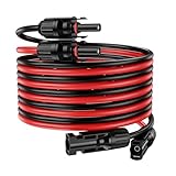 5M Solarkabel 4mm2, 2×Solarkabel Verlängerungskabel 5M PV Kabel 4mm2...
