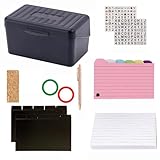 Notizpapier-Set, doppelseitig, liniert, mit 150 Blatt, Notizbuch,...