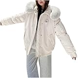 LNNGNIA Parka Damen Warm Winterparka Casual Steppjacke Winterjacke mit...