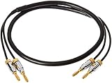 Amazon Basics Lautsprecher-Kabel mit Gold-beschichteten Bananensteckern -...