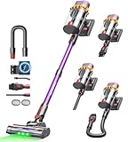 Ivormentico V10 EVO Akku Staubsauger 55000Pa/600W/70Min, 1,8L...