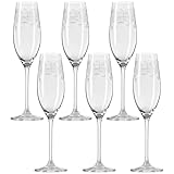 Leonardo Chateau Sekt-Gläser, Sekt-Kelch mit gezogenem Stiel,...