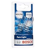 Bosch W21/5W Pure Light Fahrzeuglampen - 12 V 21/5 W W3x16q - 2 Stück