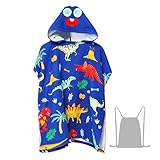 JORAKI Badetücher Badehandtuch Kinder, Mikrofaser Bademantel Badeponcho...