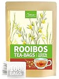 TeeLux Rooibos Tee Beutel 100 Stück, Vegan, Reich an Antioxidantien,...