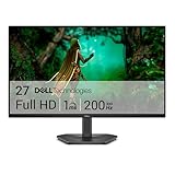 Dell 27 Gaming Monitor - SE2725HG, Full HD (1920x1080), 200Hz, Fast IPS,...