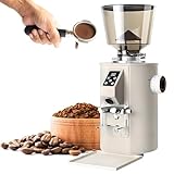 SSQUZA 350 W Elektrische Kaffeemühle Aus Edelstahl, 64 Mm Flache...