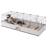 Ferplast Kaninchenkäfig, Hasenkäfig, Meerschweinchenkäfig, MODULAR 4,...