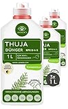 Thuja Dünger flüssig 3 Liter Konzentrat - Koniferen Dünger -...