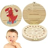 Zahnbox Holz, Zahndose, Milchzahndose, Zahnschachtel, Milchzahnbox,...