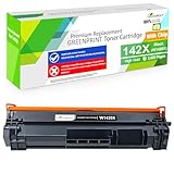 [Mit Chip] kompatible Tonerpatrone 142x W1420X (W1420A, 142A) Schwarze...