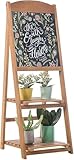Kreidetafel-Staffelei, freistehend, Vintage, löschbar, Memoboard für den...